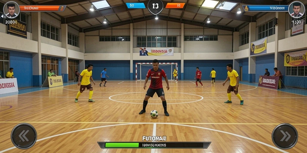 Tangkapan layar menampilkan grafis menawan dari game.
