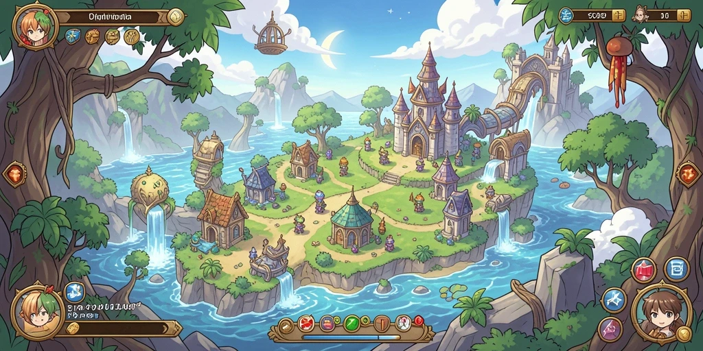Persaingan seru di mode multiplayer yang menegangkan.