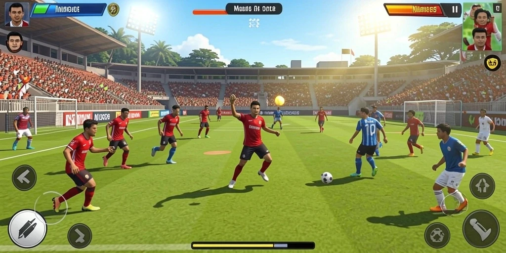 Tangkapan layar menampilkan mode multiplayer yang menarik.