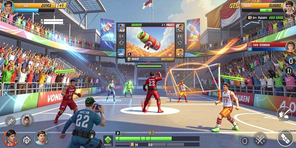 Mode multiplayer yang seru untuk bermain bersama teman.