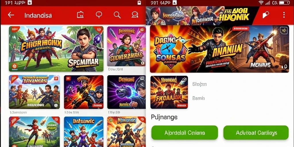 Mode permainan yang beragam dan seru.
